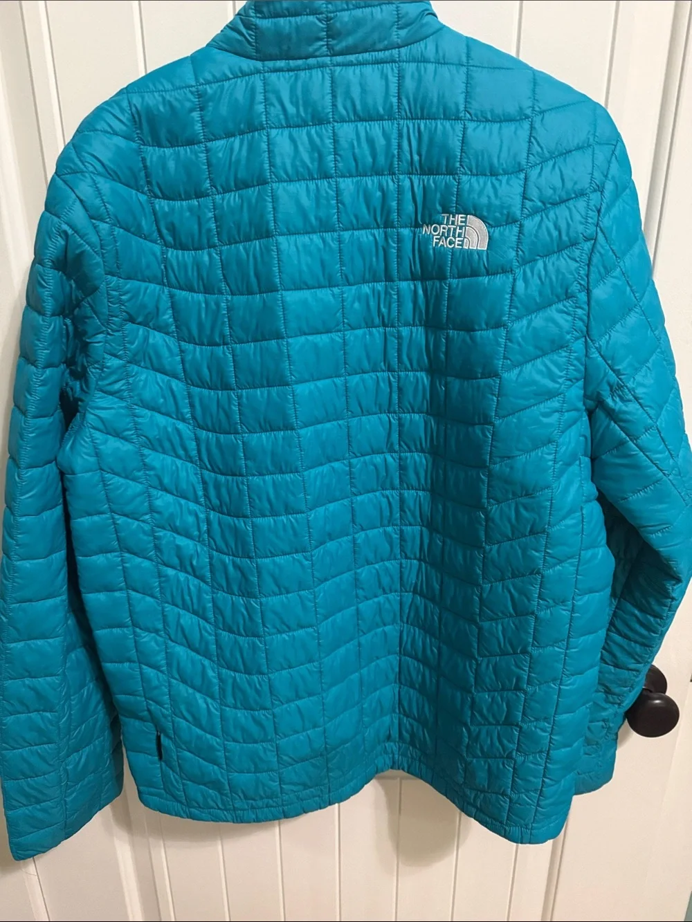 The North Face Thermoball Eco Puffer Turquoise Jacket M-Mens NF0A4QSP